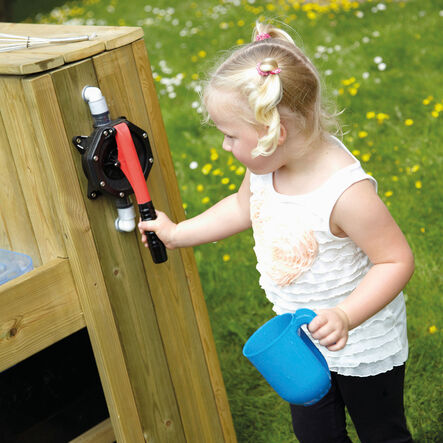 TTS Outdoor Wooden Water Pump Station H100 x W77 x D140cm  hi\-res
