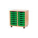 Mobile Double Tray Storage Unit 14 Trays  hi\-res