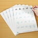 Cursive Letter Formation Dry Wipe Boards A4 5pk  hi\-res