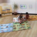Small World Road Map Carpets 4pk  hi\-res