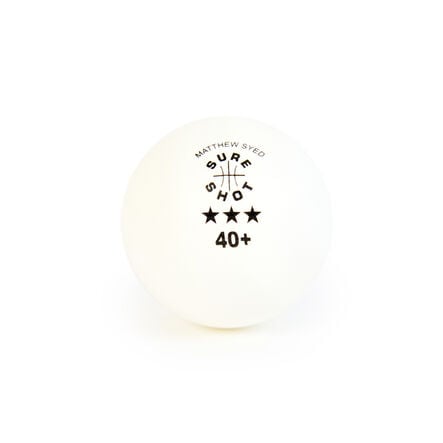 Sure Shot 3 Star Table Tennis Balls 6pk  hi\-res