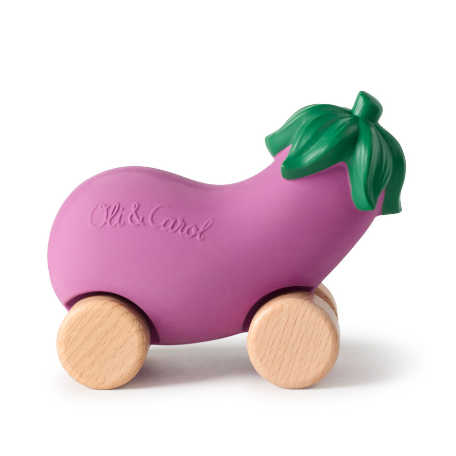 Buy OLI&CAROL Rubber Fruit and Vegetable Vehicles 6pk | TTS