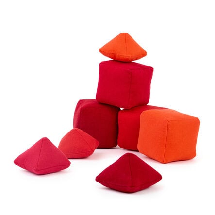 Tonal Shades Soft Building Blocks Red Red Tonal Shades Soft Building Blocks Red Red hi\-res