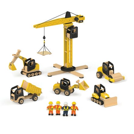 Small World Wooden Construction Site Set   hi\-res