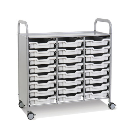 Callero Tray Trolley 24 Shallow Trays  hi\-res