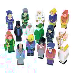 Small World Wooden Occupations Character Set 16pcs  Small World Wooden Occupations Character Set 16pcs  hi-res