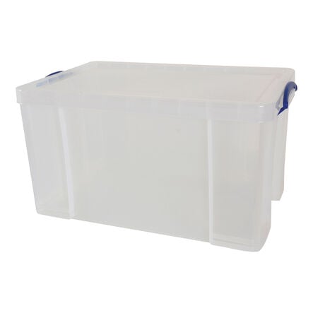 Really Useful Box Clear Plastic Storage Container  hi\-res