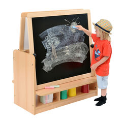 Room Scenes Double Easel with Storage  Room Scenes Double Easel with Storage  hi-res