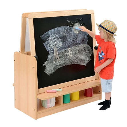 Room Scenes Double Easel with Storage  hi\-res