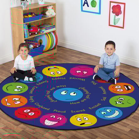 Emotions Interactive Classroom Carpet  hi\-res