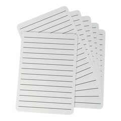 Superlight Mini Whiteboards Portrait Lined  Superlight Mini Whiteboards Portrait Lined  hi-res