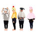 Role Play Dressing Up Animal Capes 4pk  hi\-res