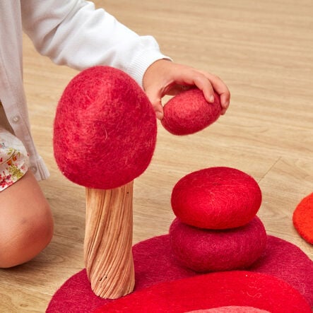 TTS Natural Tonal Felt Loose Parts  hi\-res