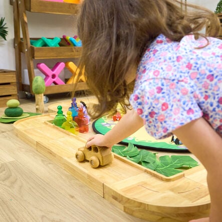 TTS Small World Wooden Road \x26 Track  hi\-res