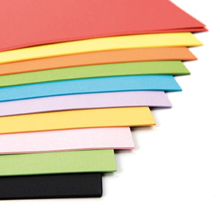 Recycled Card Packs Assorted Vivid Colours 230mic  hi\-res