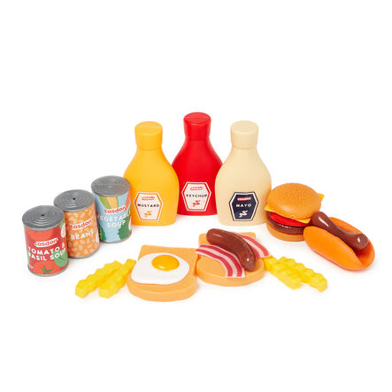 Plastic Role Play Cartons and Food Sets  hi\-res