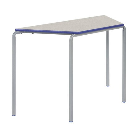 Crush Bent PU Edge Trapezoid Table  hi\-res