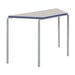 Crush Bent PU Edge Trapezoid Table  hi\-res