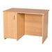 Premium Teacher\'s Desks With locking Cupboard Beech  hi\-res