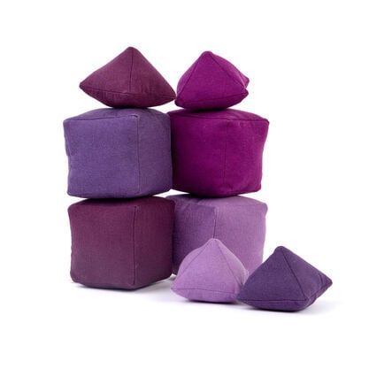 Tonal Shades Soft Building Blocks Purple Purple Tonal Shades Soft Building Blocks Purple Purple hi\-res