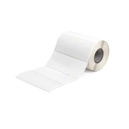 TTS White Self Adhesive Labels  hi\-res