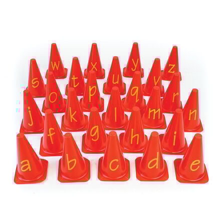 A to Z Alphabet Cones 23cm 26pk  hi\-res