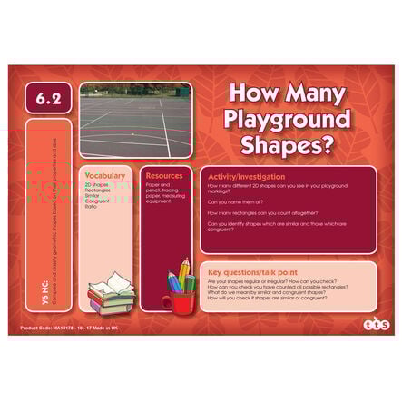 TTS Outdoor Maths Problem Solving Cards Year 6  hi\-res