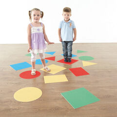 TTS Outdoor Geometric Shapes Mats 16pcs  TTS Outdoor Geometric Shapes Mats 16pcs  hi-res
