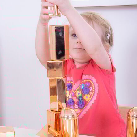 TTS Rose Gold Metallic Mini Blocks 16pk  hi\-res