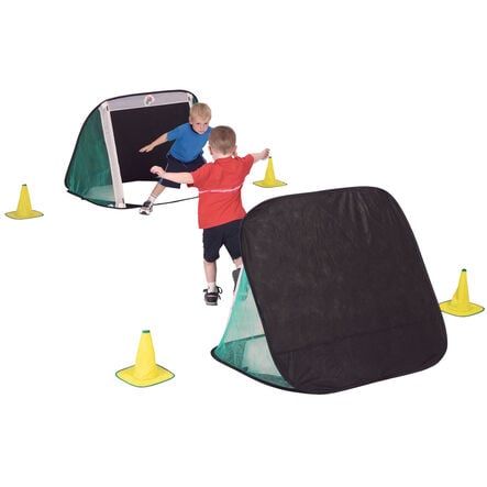 Pop Up Football Goals Pair  hi\-res