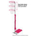 Easiplay Netball Unit w Padding Pink \x26 Silver  hi\-res