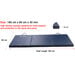 Tri\-Fold Gym Exercise Mat 6x2ft  hi\-res