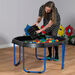 TTS Black Tuff Tray Table and Blue Stand Bundle  hi\-res
