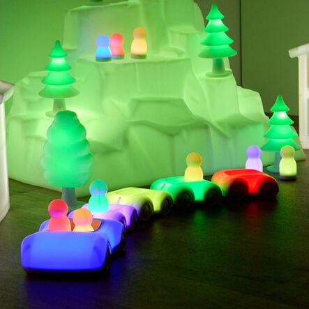 TTS Remote Control Light Up Vehicle \x26 Glow People Bundle  hi\-res