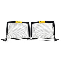 Precision Fold-a-Goal Football Goal Pair 3 x 4ft  Precision Fold-a-Goal Football Goal Pair 3 x 4ft  hi-res