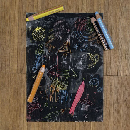 Stabilo Woody 3 in 1 Jumbo Colouring Pencils 18pk  hi\-res
