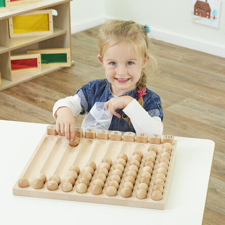 TTS Wooden Number Collection Board  hi\-res