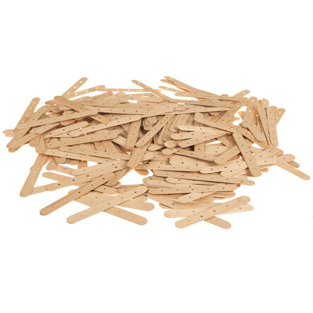 Wooden Lacing Lolly Sticks 500pk  hi\-res