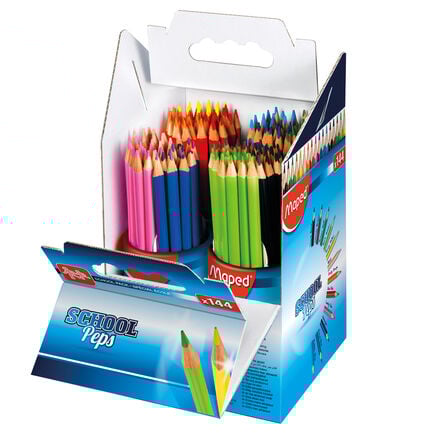 Maped School Peps Assorted Colouring Pencils 144pk  hi\-res