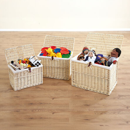 Wicker Storage Hamper Baskets  hi\-res