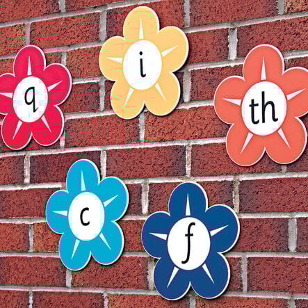 Alphabet Playground Flower Signs  hi\-res