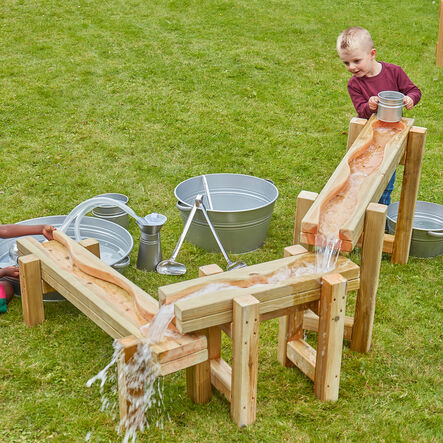TTS Wooden Water Channelling Chutes Standard Delivery 3pc  hi\-res