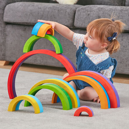 Rainbow Construction Nesting Arches  hi\-res