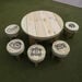 Bug Table and Five Stools  hi\-res