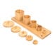 Wooden Toddler Sorting Pots  hi\-res