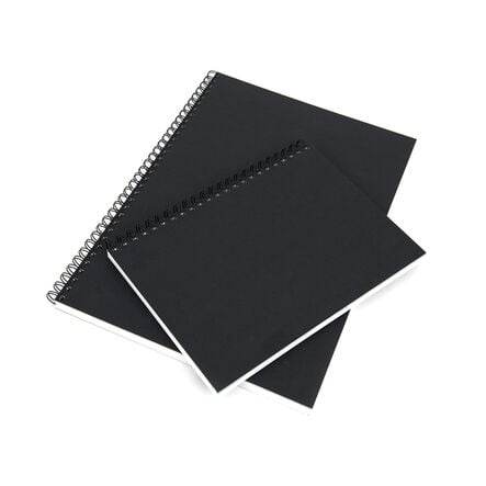 Pisces Hardback Spiral Sketchbook Portrait 170gsm 80pg  hi\-res