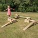 Outdoor Wooden Mini Adventure Trail 14pcs  hi\-res