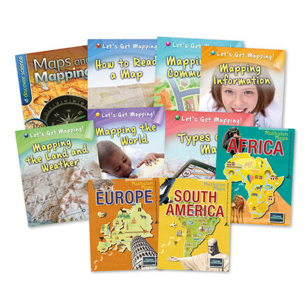 Mapping Skills Books 10pk  hi\-res
