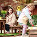 Modern Living Outdoor Table with Benches Set  hi\-res