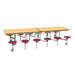 Rectangular 12 Seater Folding Table  hi\-res